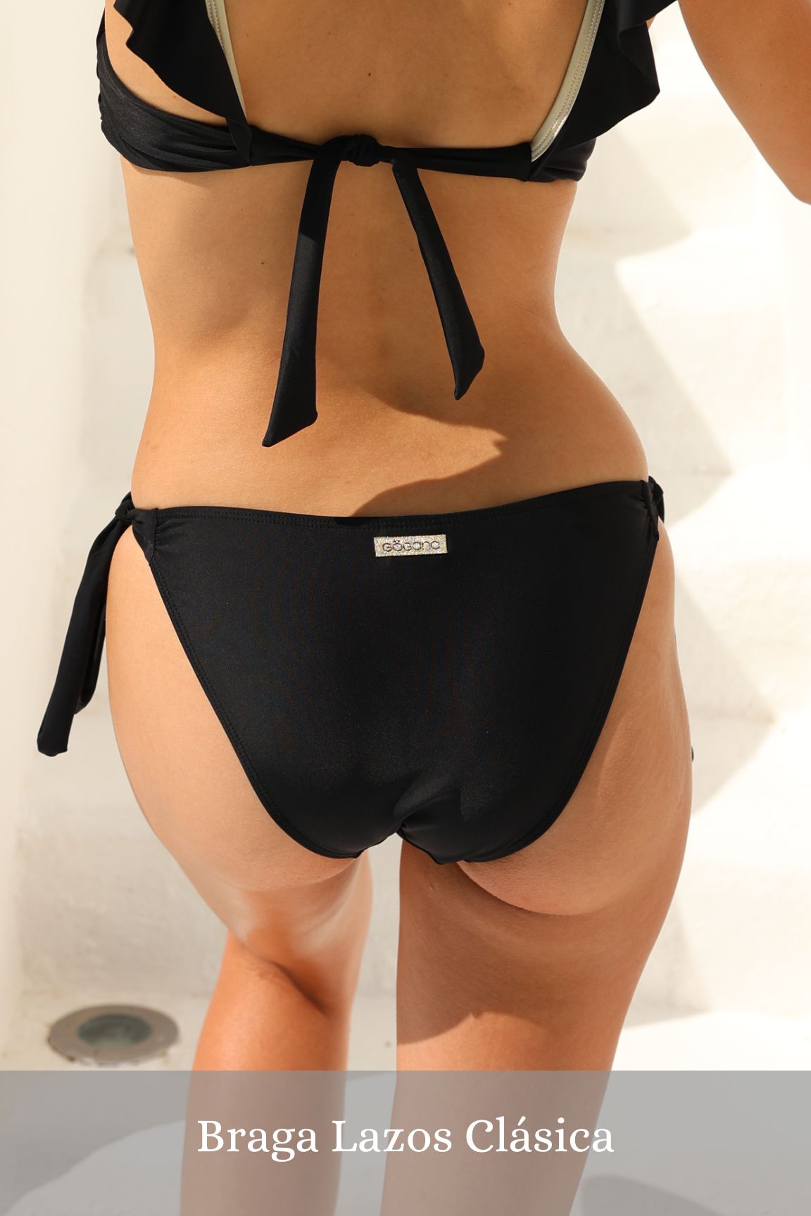 Bikini Negro Bandeau, Maui