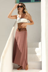 Vestido Falda Marrón Multiposición Mykonos, Gogana